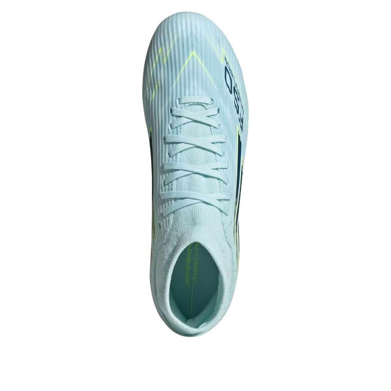 Order (W) adidas F50 Sparkfusion League FG/AG ''Hellblau Dunkelpetrol Hi-Res Gelb'' JR8998
