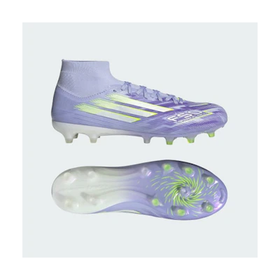 (W) Adidas F50 Sparkfusion Pro FG/AG Soccer Cleats Violet Tone/Lucid Lemon/Purple Rush