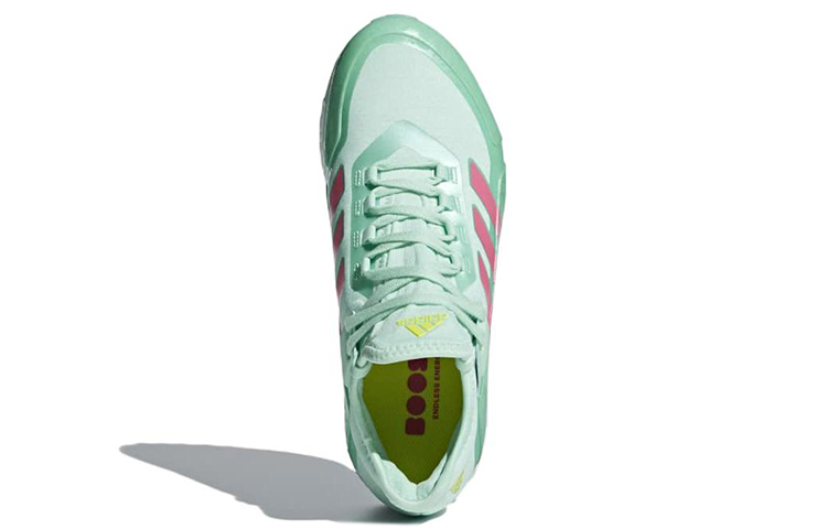 Shop (W) adidas Fabela X ''Vert Rose'' AQ1229