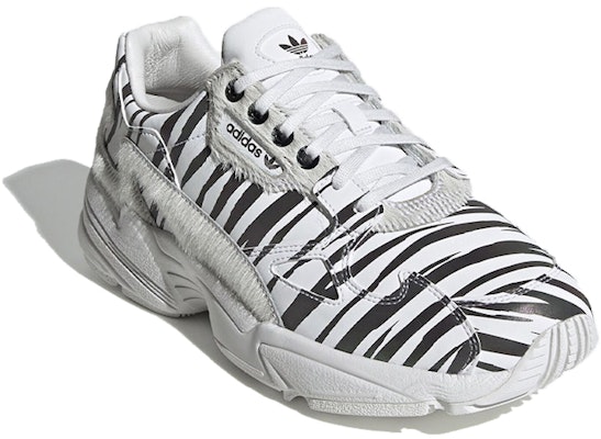 adidas originals Falcon 斑馬條紋 防滑輕便 低筒 運動休閒鞋 女款 黑白 Order adidas originals Falcon 斑馬條紋 防滑輕便 低筒 運動休閒鞋 女款 黑白