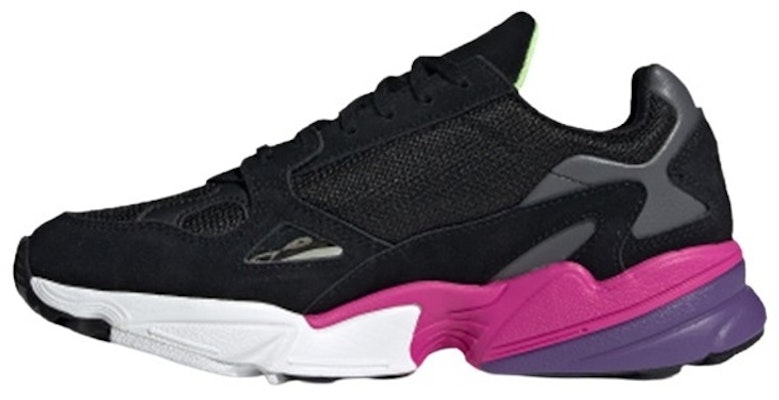 (Women) adidas Falcon 'Black Shock Pink' CG6219 Buy (Women) adidas Falcon 'Black Shock Pink' CG6219