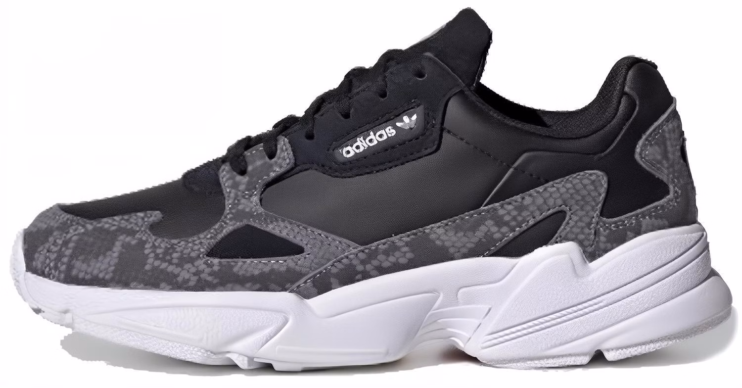 women-adidas-falcon-black-snakeskin-fv-4483