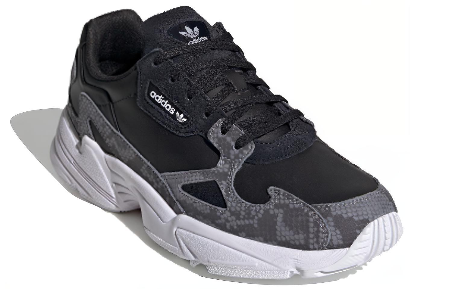 Order (W) adidas Falcon 'Kulit Ular Hitam' FV4483