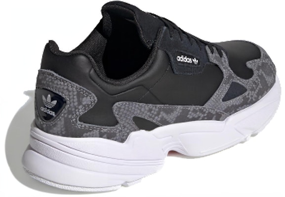 (W) adidas Falcon 'Kulit Ular Hitam' FV4483 Lookbook (W) adidas Falcon 'Kulit Ular Hitam' FV4483