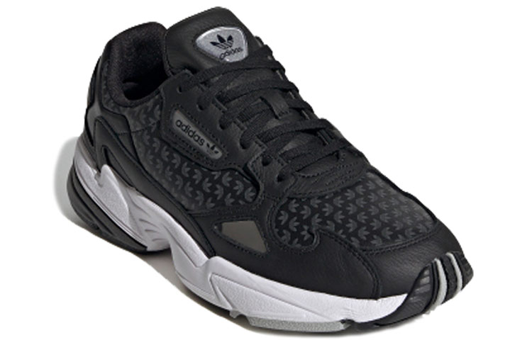 Order (W) adidas Falcon 'Hitam Putih Perak' FV9033