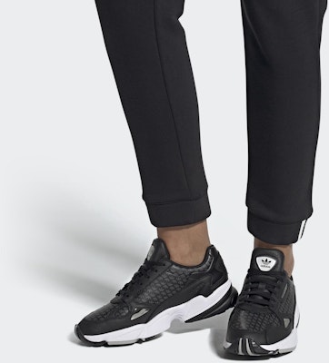 (W) adidas Falcon 'Hitam Putih Perak' FV9033 Details for (W) adidas Falcon 'Hitam Putih Perak' FV9033