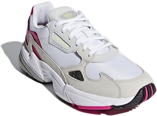 (Women) adidas Falcon 'Cloud White' CM8537 Lookbook (Women) adidas Falcon 'Cloud White' CM8537
