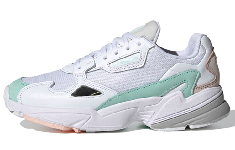 (Women) adidas Falcon 'Cloud White Mint' FX7195