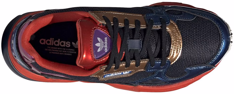 (Women) adidas Falcon 'Collegiate Navy Red' CG6632 Lookbook (Women) adidas Falcon 'Collegiate Navy Red' CG6632