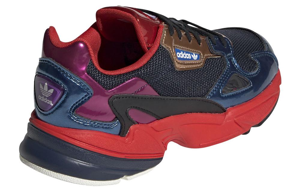 Shop (W) アディダス ファルコン "紺赤" (Adidas Farukon "Kon Aka") CG6632