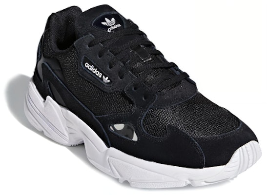 (Women) adidas Falcon 'Core Black' B28129 Lookbook (Women) adidas Falcon 'Core Black' B28129