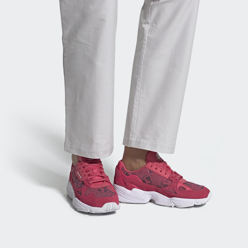 Details for (W) 아디다스 팔콘 '크래프트 핑크 스네이크'   (Adidas Falcon 'Craft Pink Snake' ) FV4481