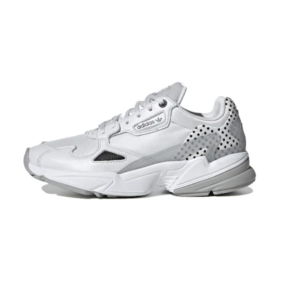 (W) adidas Falcon 'Crystal White Polka'