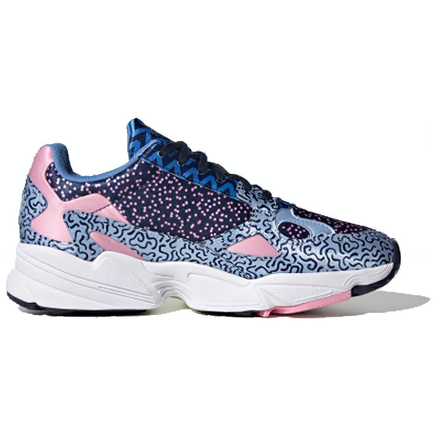 Order (W) adidas Falcon 'Glow Blue' Biru Menyala EE7098