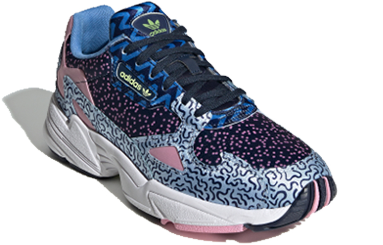 Lookbook (W) adidas Falcon 'Glow Blue' Biru Menyala EE7098