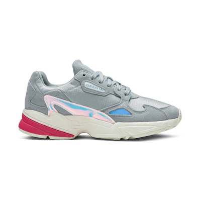 (W) adidas Falcon 'Light Grey Real Magenta'