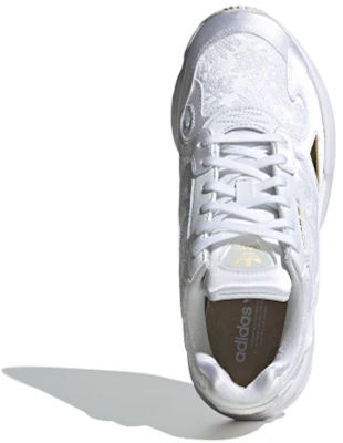 愛迪達 Originals Falcon 減震防滑 低幫 老爹鞋 女款 白色 Shop 愛迪達 Originals Falcon 減震防滑 低幫 老爹鞋 女款 白色
