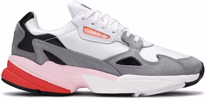 (Women) adidas Falcon 'White Grey' CG6214 (Women) adidas Falcon 'White Grey' CG6214