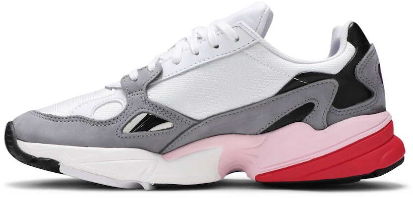 (Women) adidas Falcon 'White Grey' CG6214 Lookbook (Women) adidas Falcon 'White Grey' CG6214