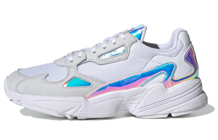 (Women) adidas Falcon 'White Iridescent' FX3432