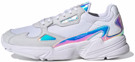 (Women) adidas Falcon 'White Iridescent' FX3432 (Women) adidas Falcon 'White Iridescent' FX3432