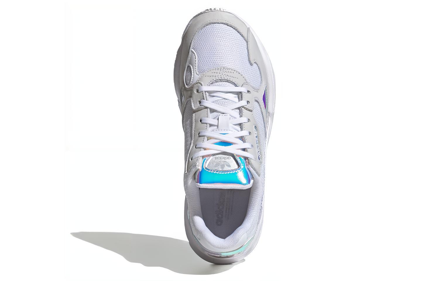 Shop (W) アディダス ファルコン “ホワイトイリデセント” FX3432