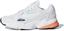 Buy adidas originals Falcon 女款 白橘