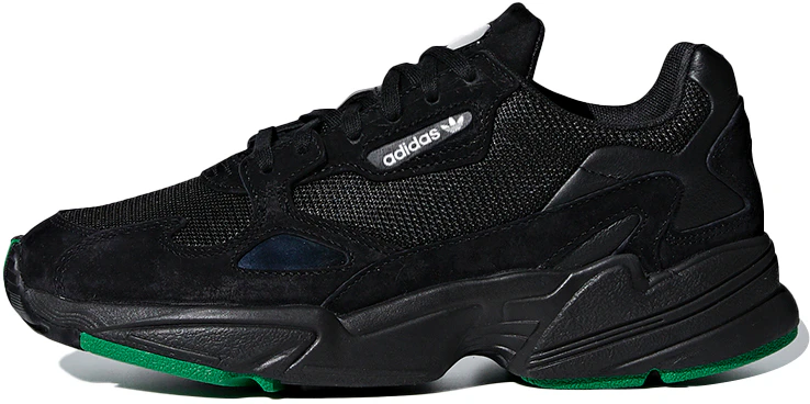 adidas-falcon-core-black-green-w