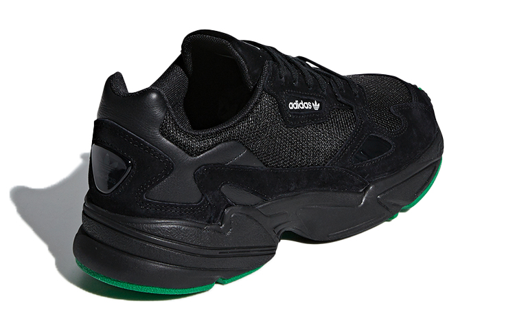 (W) adidas Falcon Core Black Green 圖 4