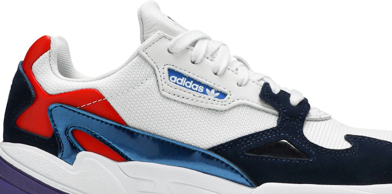 (Women) adidas Falcon Crystal White Collegiate Navy CG6246 Order (Women) adidas Falcon Crystal White Collegiate Navy CG6246