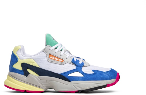 (Women) adidas Falcon White Blue BB9174 Buy (Women) adidas Falcon White Blue BB9174