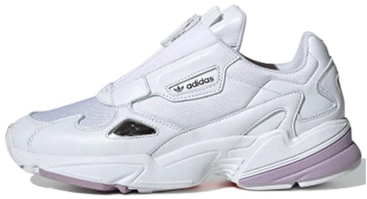 (Women) adidas Falcon ZIP 'Footwear White' EF2047 Buy (Women) adidas Falcon ZIP 'Footwear White' EF2047