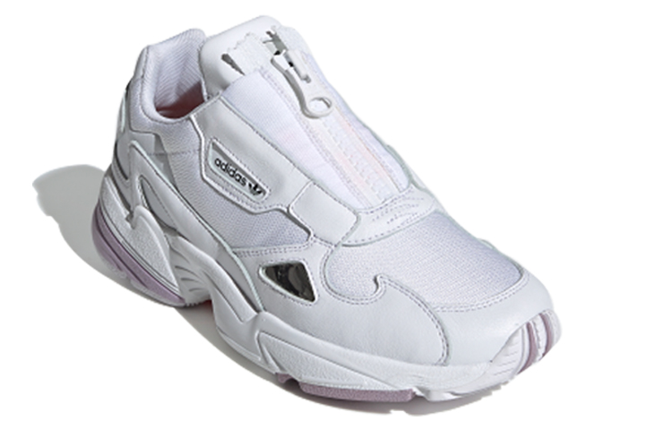 Order (W) adidas Falcon ZIP 'Footwear White' Sepatu Putih EF2047