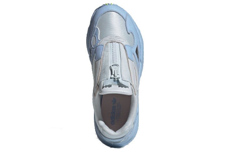 Shop (W) adidas Falcon Zip ''Glow Blue Volt'' Sneakers EF1969
