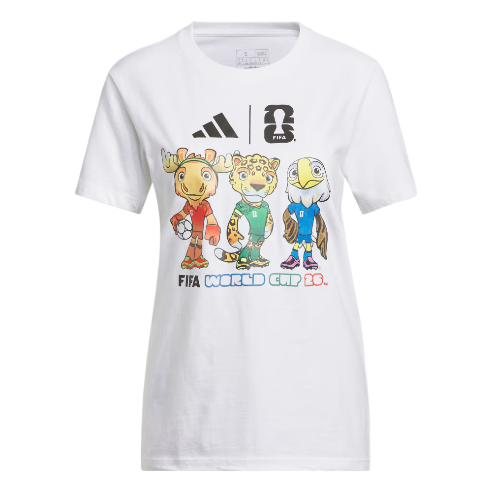 (Women) adidas FIFA World Cup 2026 Breathable Crewneck Pullover T-Shirt Women. KZ4713