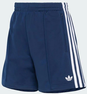 (W) Pantalones Cortos Clásicos adidas Firebird - Azul Noche KQ9633 Details for (W) Pantalones Cortos Clásicos adidas Firebird - Azul Noche KQ9633