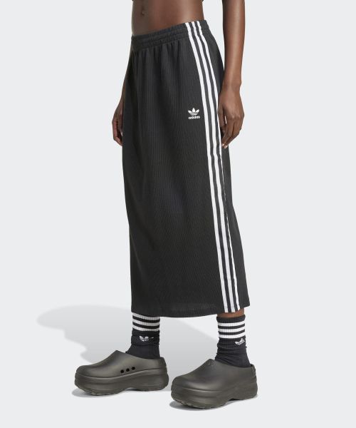 (Women) adidas Firebird Knit Skirt - Black IY7279