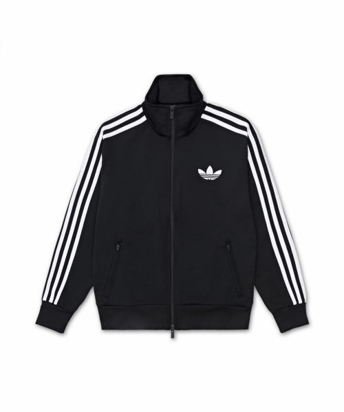 (Women) adidas Firebird Loose Tracktop - Black/White KD7983