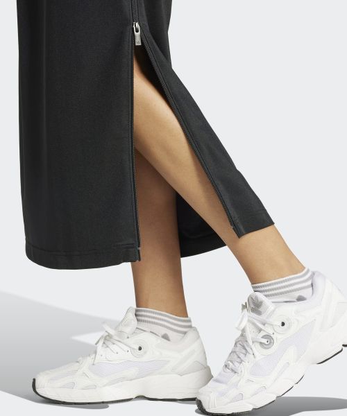 Purchase (W) adidas Firebird Zip-Up Maxi Skirt - Hitam IW5518