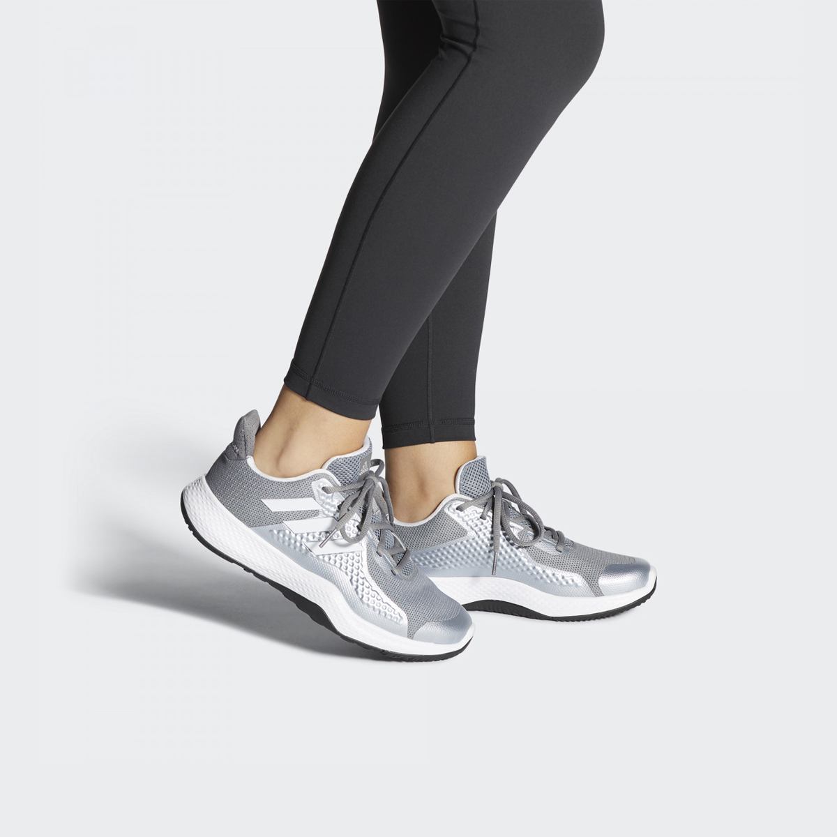 Sizing adidas Fitbounce 女款 灰銀白