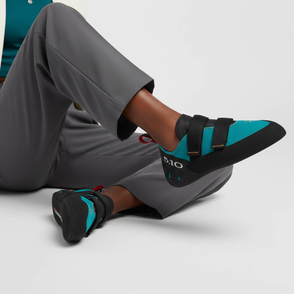 Order (W) adidas Five Ten Sepatu Panjat Anasazi LV 'Collegiate Aqua' BC0953