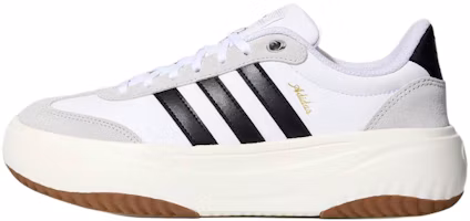 (Women) adidas Flare Platform White Black Training Shoes - Comfortable & Non-Slip KH6913 (Women) adidas Flare Platform White Black Training Shoes - Comfortable & Non-Slip KH6913