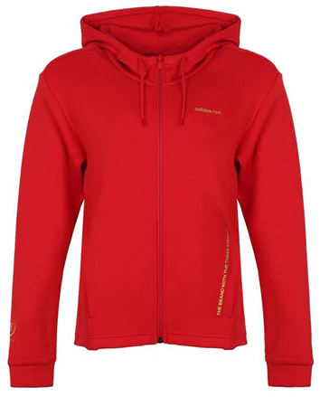 women-adidas-floral-print-red-drawstring-hooded-jacket-dz-7598