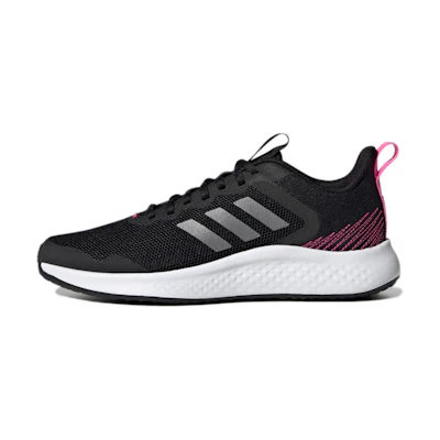 (W) adidas Fluidstreet 'Black Screaming Pink'