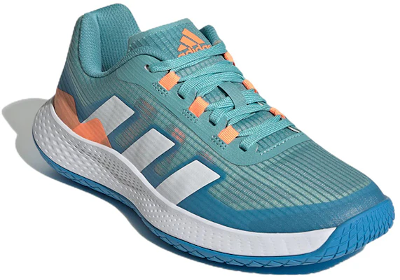 (W) adidas Forcebounce 2.0 'Biru Jingga Putih' GX1257 Lookbook (W) adidas Forcebounce 2.0 'Biru Jingga Putih' GX1257