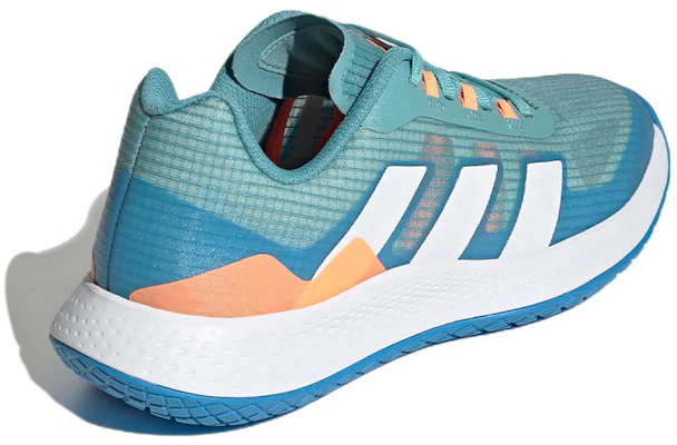 (W) adidas Forcebounce 2.0 'Biru Jingga Putih' GX1257 Shop (W) adidas Forcebounce 2.0 'Biru Jingga Putih' GX1257