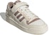 (W) adidas Forum 84 Low 'Halo Ivory Fleece' - Gaya Kasual dengan Fleece Istimewa. GY4126