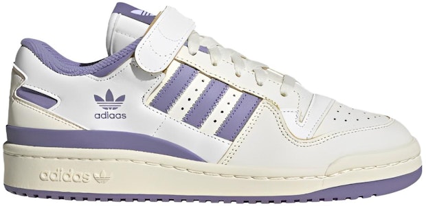 (W) adidas Forum 84 Low 'Off White Ungu' HQ4375 Order (W) adidas Forum 84 Low 'Off White Ungu' HQ4375