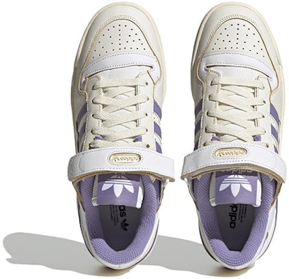 (Women) adidas Forum 84 Low 'Off White Purple' HQ4375 Shop (Women) adidas Forum 84 Low 'Off White Purple' HQ4375