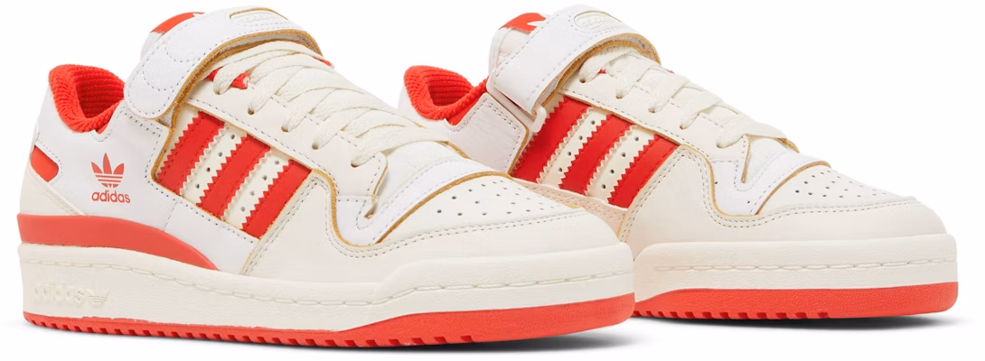 (Women) adidas Forum 84 Low 'Off White Vivid Red' GX4518 Cheap (Women) adidas Forum 84 Low 'Off White Vivid Red' GX4518